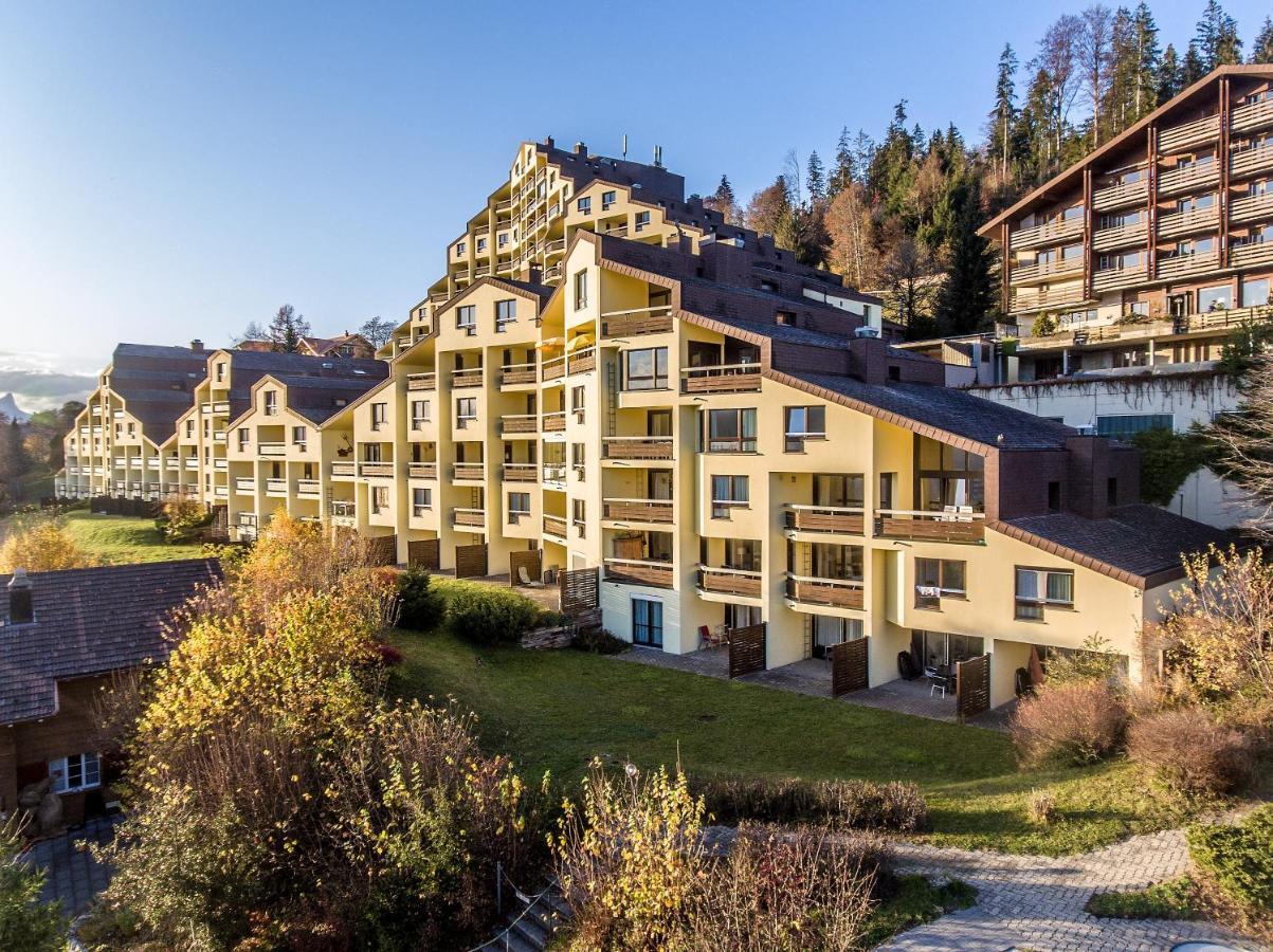 Apartment Alpenrose 2.5 Mit Mitbenutzung Spa & Wellness - Griwa Rent Ag Beatenberg Eksteriør billede