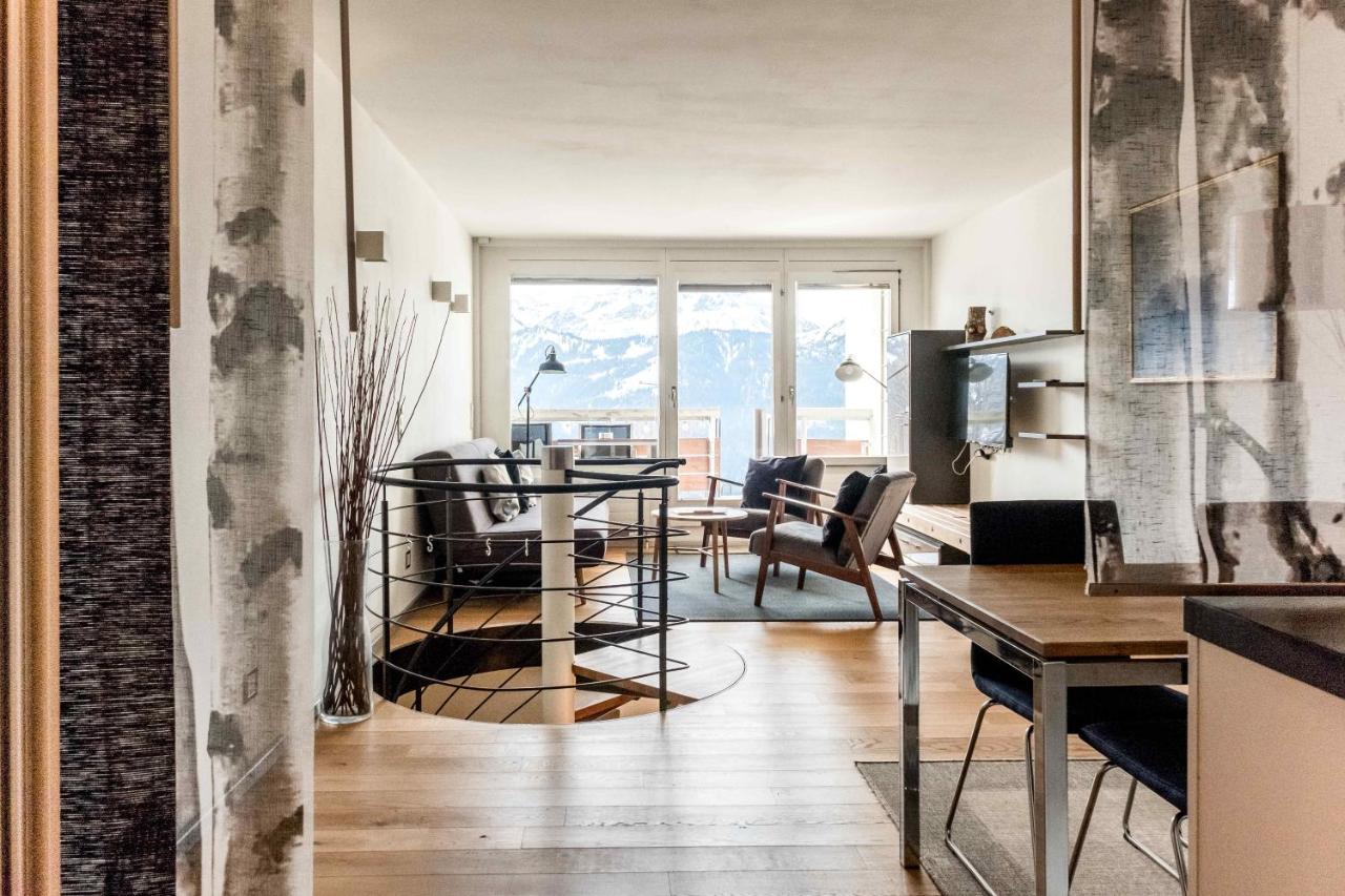 Apartment Alpenrose 2.5 Mit Mitbenutzung Spa & Wellness - Griwa Rent Ag Beatenberg Eksteriør billede