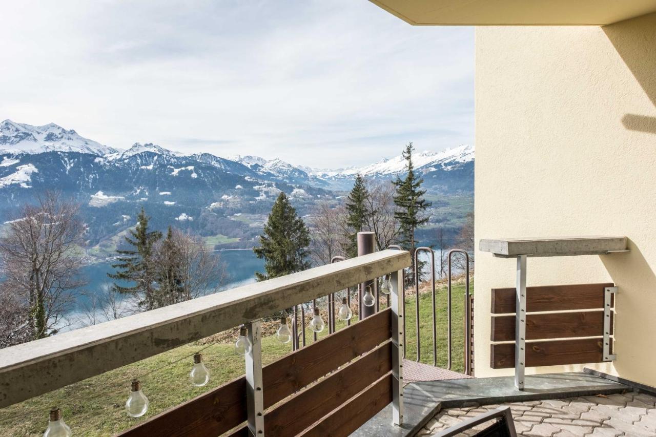 Apartment Alpenrose 2.5 Mit Mitbenutzung Spa & Wellness - Griwa Rent Ag Beatenberg Eksteriør billede