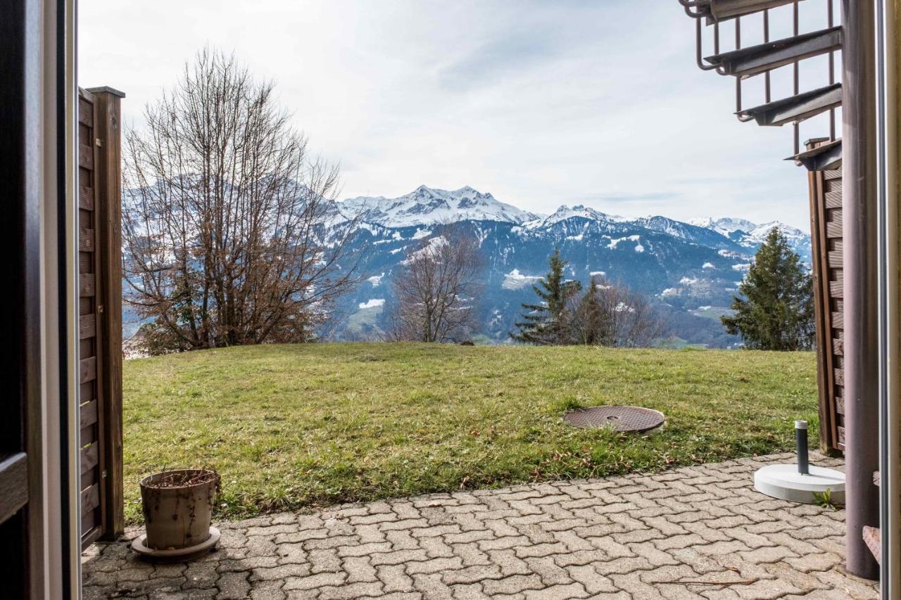 Apartment Alpenrose 2.5 Mit Mitbenutzung Spa & Wellness - Griwa Rent Ag Beatenberg Eksteriør billede
